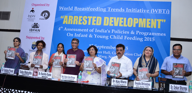 WBTi -The Launch of the 4thAssessment of Indiaâ€™s Policy and Programmes on Infant and Young Child Feeding