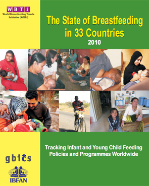 Report â€œThe State of Breastfeeding in 33 Countries: 2010, Tracking Infant and Young Child Feeding Polices and Programmes Worldwideâ€